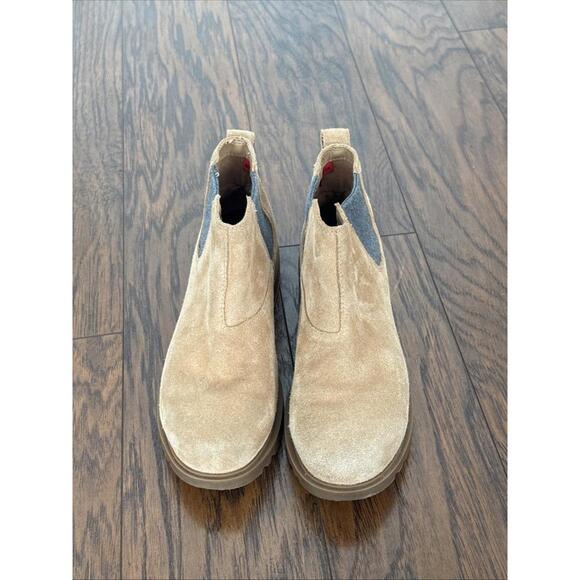 SOREL Women's Emelie lll Chelsea Waterproof Suede Chelsea Boots Size 6.5 - Picture 2 of 7